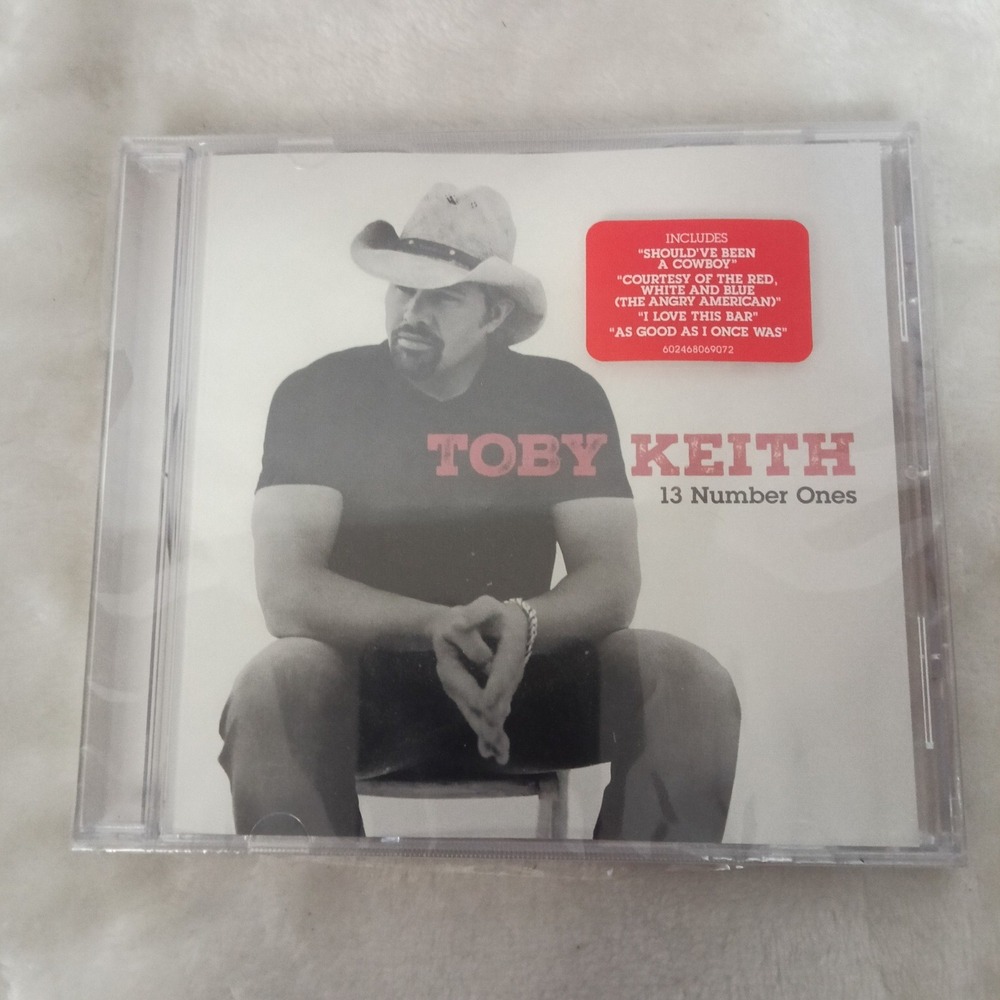 Toby Keith 13 Number Ones CD Country Music Greatest Hits NEW & SEALED